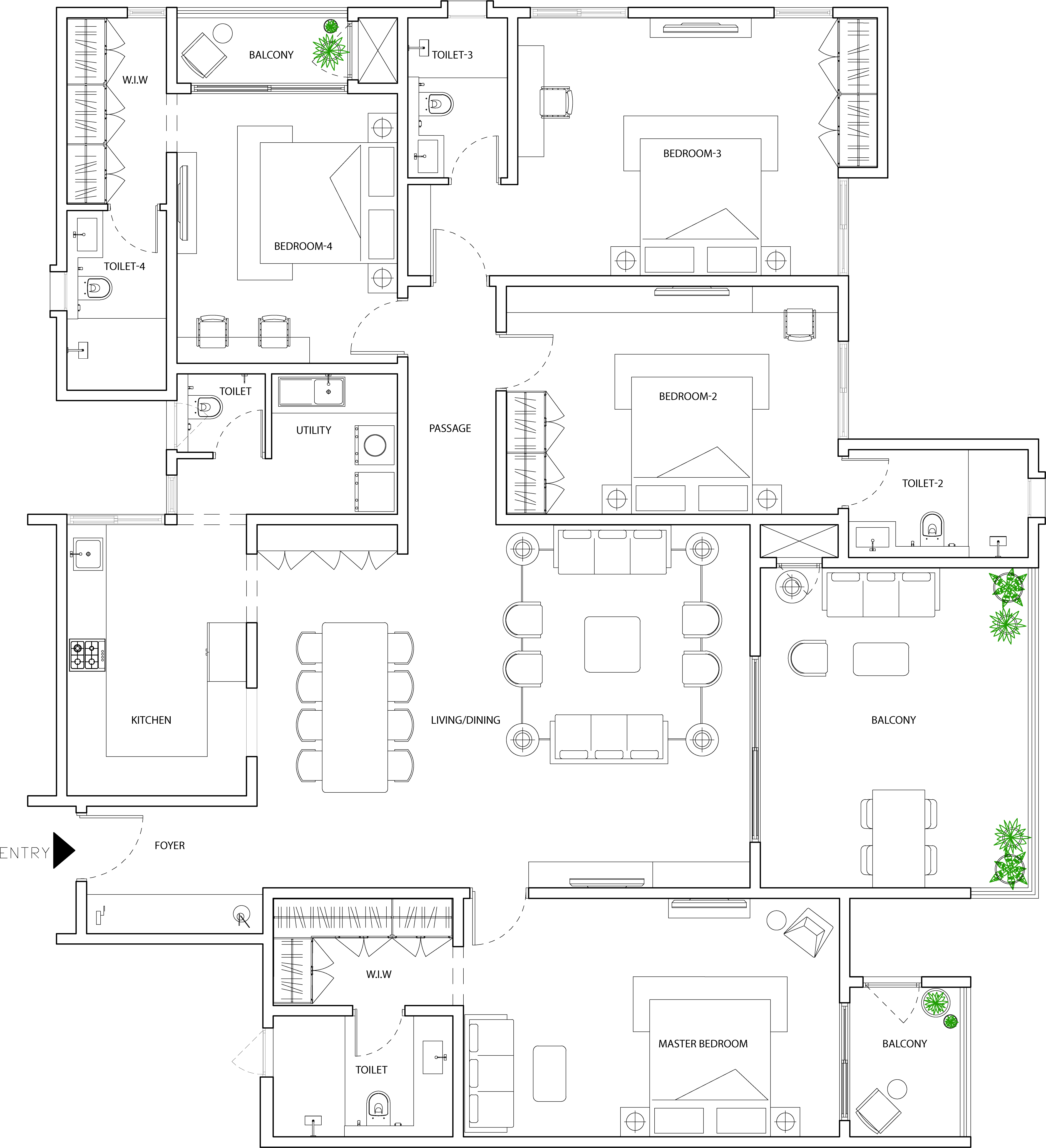Type A Floor Plan